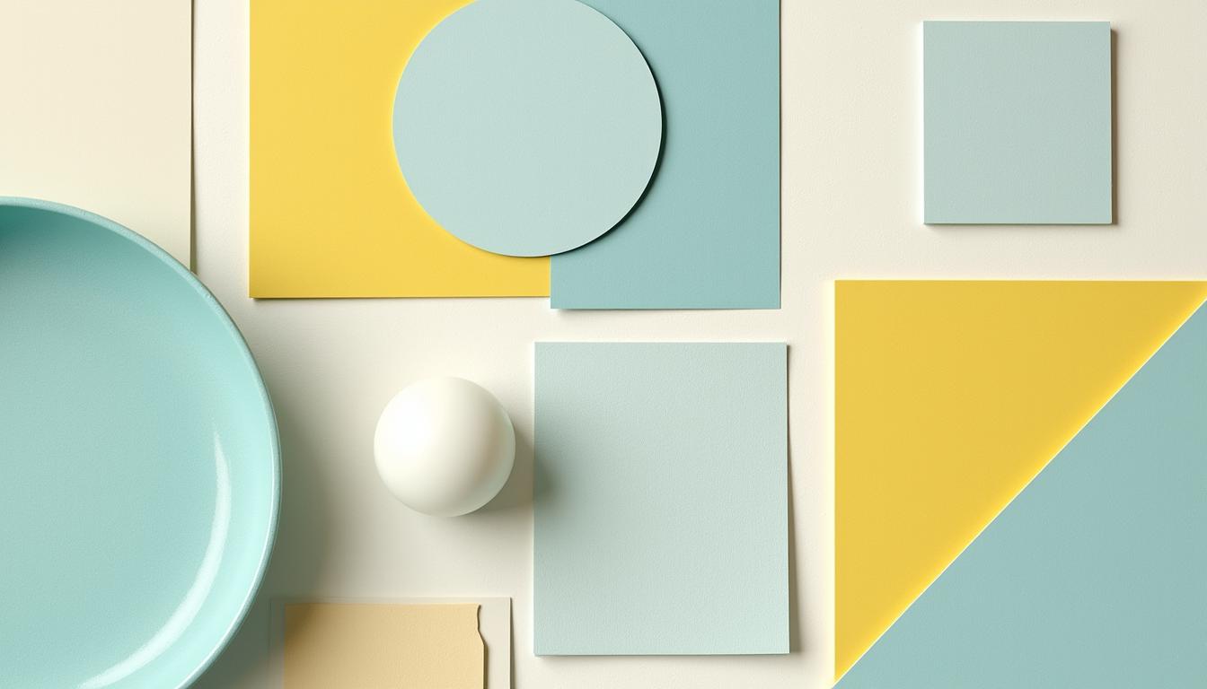 Material Moodboard mit der KI erstellt