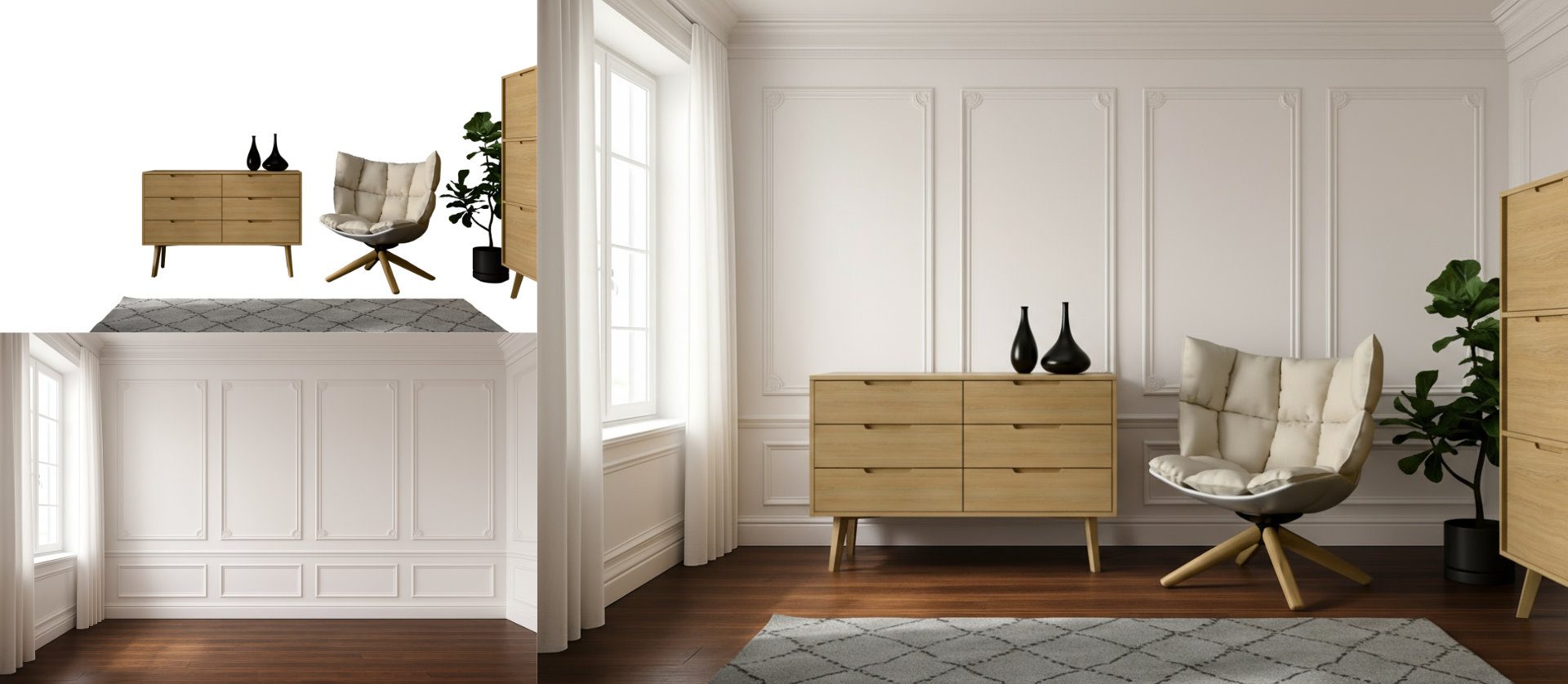 KI-Produktvisualisierung-Recyled-Chair